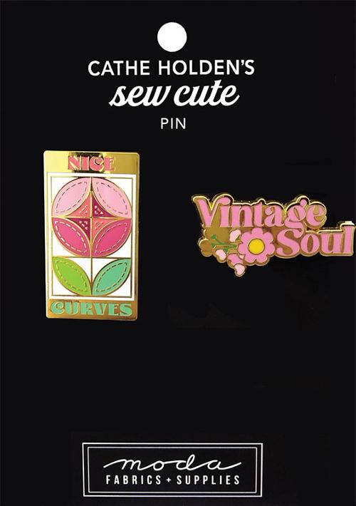 Flower & Vintage Soul Pins CH136