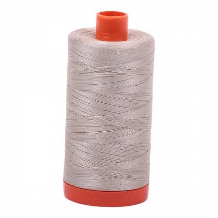 Aurifil 50 wt Cotton Thread 1422yds MK50SP6711 Pewter