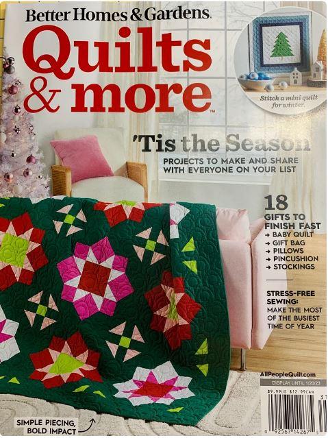 Better Homes & Gardens Quilts & More Winter 2023 Issue