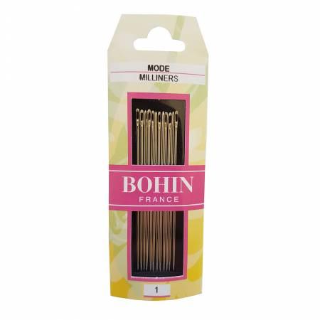 Bohin Milliners Straw Needles No. 1 12 Ct 00606