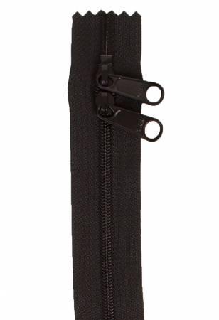 By Annie Handbag Zipper 30  inch Double Slide ZIP30-105 Black