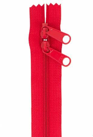 By Annie Handbag Zipper 40 inch Double Slide ZIP40-265 Hot Red