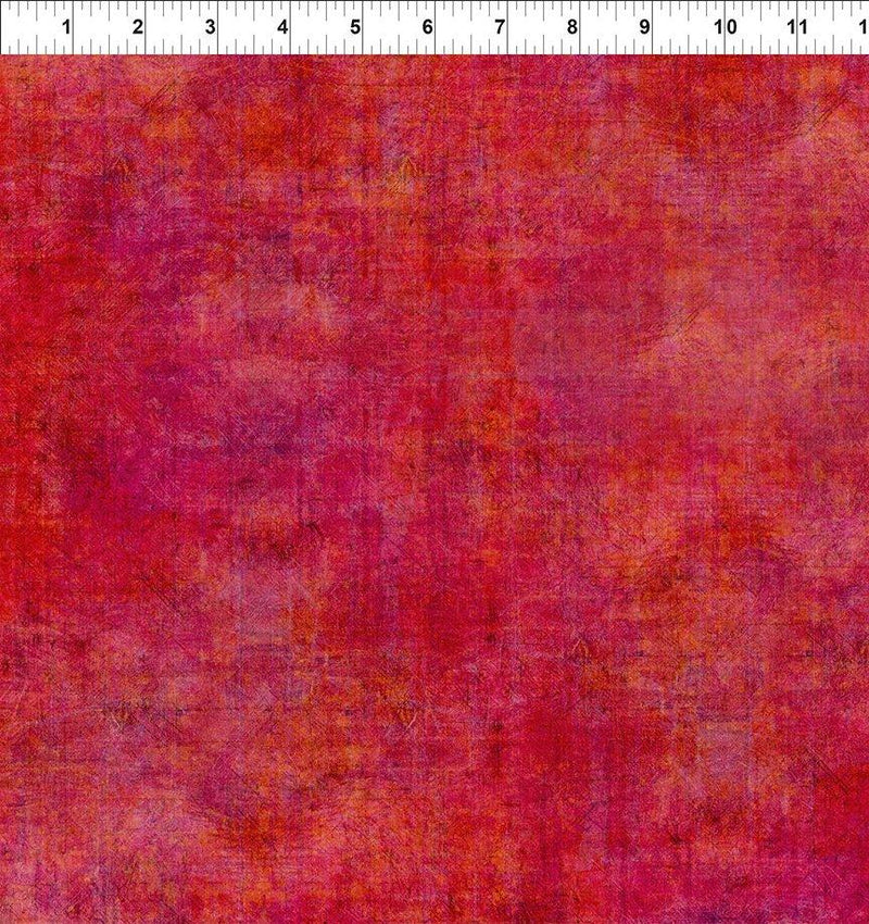In the Beginning Fabrics Halcyon by Jason Yenter Brushed 12HN 1 Red