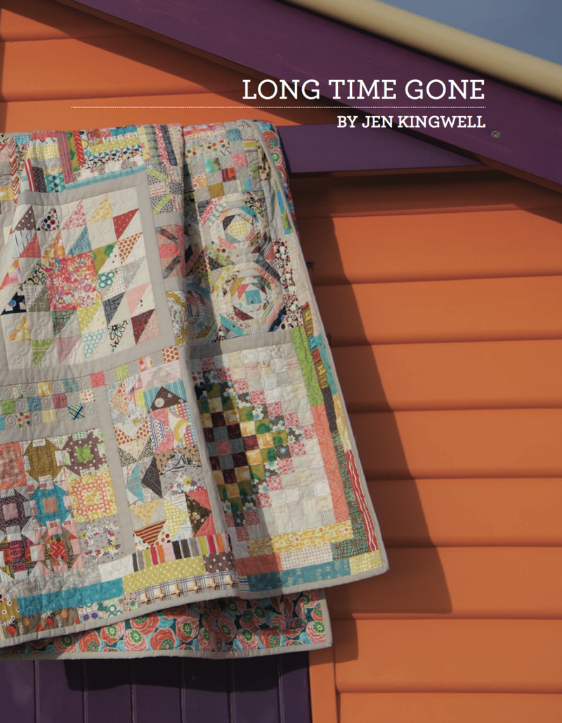 Long Time Gone Quilt Pattern by Jen Kingwell