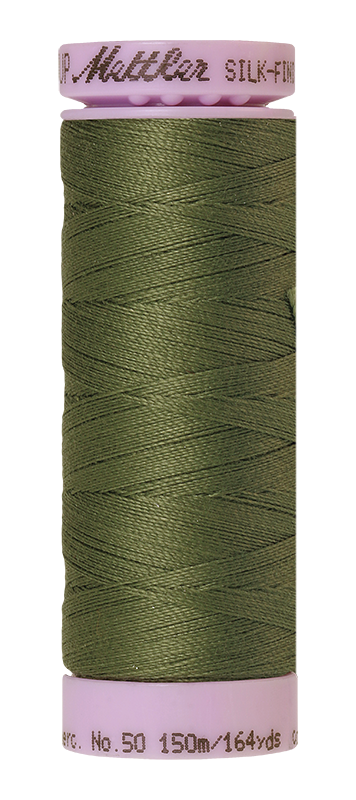 Mettler Silk Finish 50 wt Cotton Thread 164 Yds 9105-1210 Seagrass