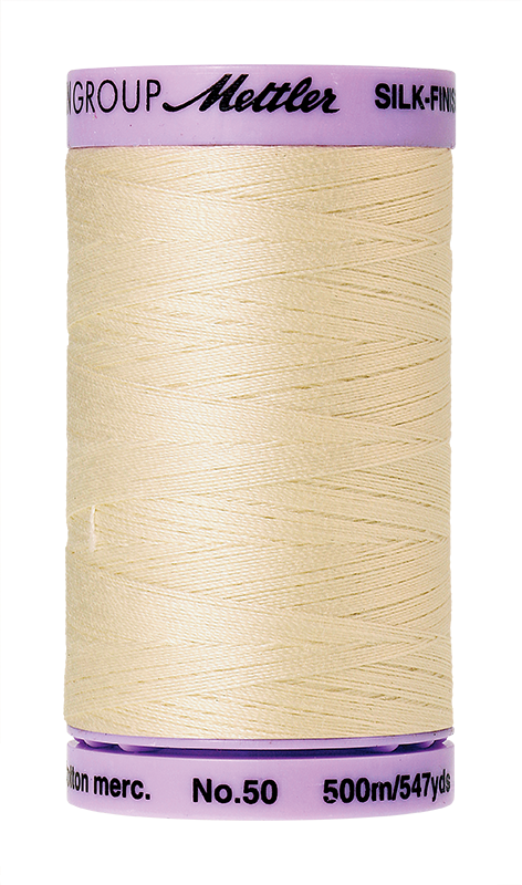 Mettler Silk Finish Cotton 50 547 Yds Color 9104-0778 Muslin
