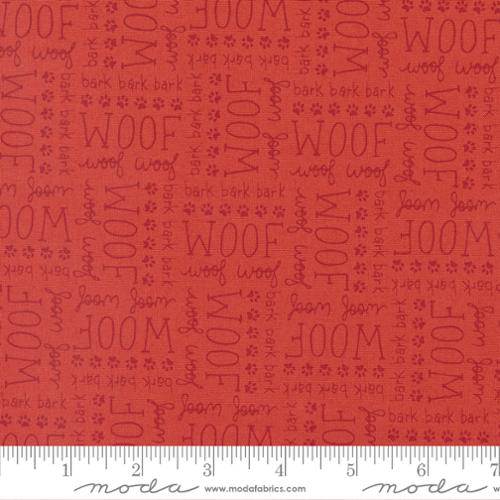 Moda Fabrics Dog Daze 20843 17 Red