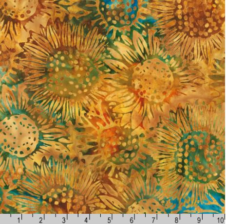 Robert Kaufman Fabrics Artisan Batiks: Sun Forest by Lunn Studios 21997 191 Autumn
