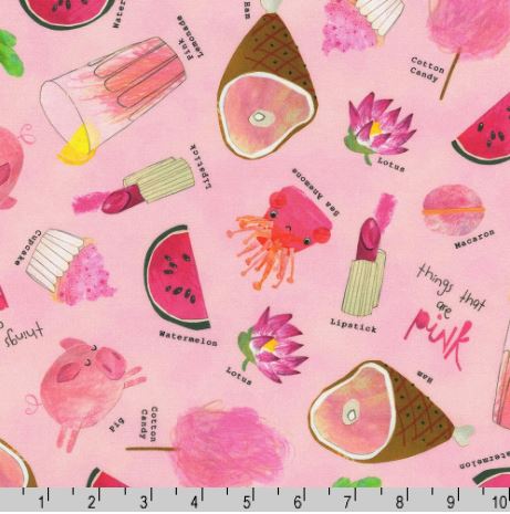 Robert Kaufman Fabrics Things That Are Colors 22059 10 Pink