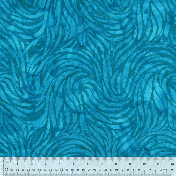 Anthology Fabrics Quiltessentials 6: Splash 432Q-3 Palm Sea