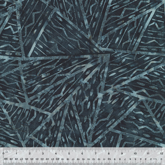 Anthology Fabrics Quiltessentials 6: Splash 439Q-4 Abstract Lines Charcoal