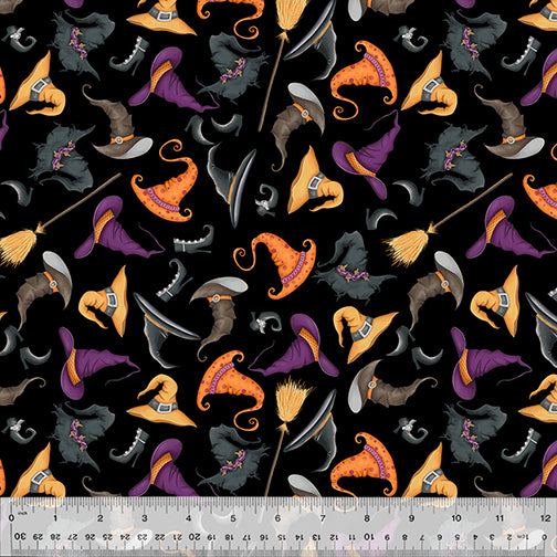 Windham Fabrics Scaredy Cats by Terri Degenkolb 53534 2