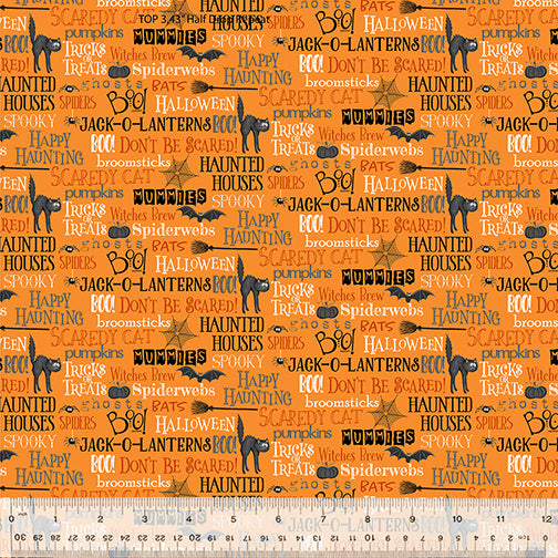 Windham Fabrics Scaredy Cats by Terri Degenkolb 53535 6