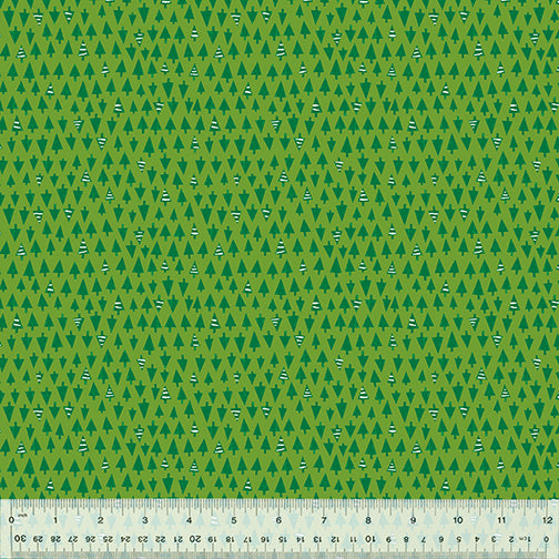 Windham Fabrics Happy Pawlidays by Jill McDonald Tiny Trees 53552 4 Sapling
