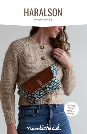 Noodlehead Haralson Belt Bag Pattern by Anna Graham AG 552