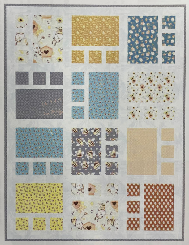 Bee Boxes Quilt Kit
