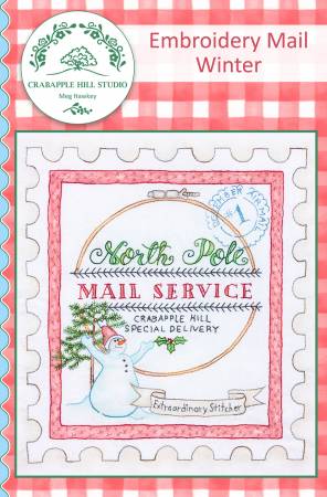 Embroidery Mail - Winter Pattern CAH463