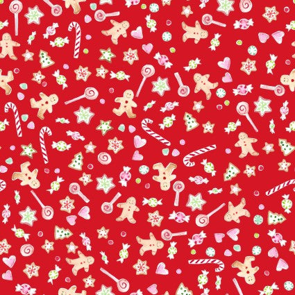 Freckle & Lollie A Swell Noel by Kathy Davis Sweet Treats D99 Red