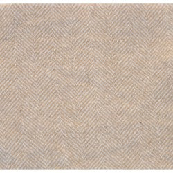 In The Patch Designs Wool Chubby 16" Felted Tan Herringbone WCH5114