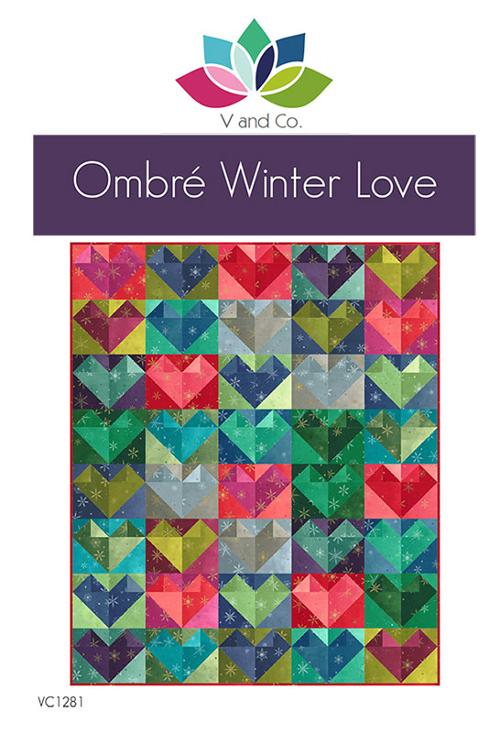 V & Co. Ombre Winter Love Pattern VC 1281