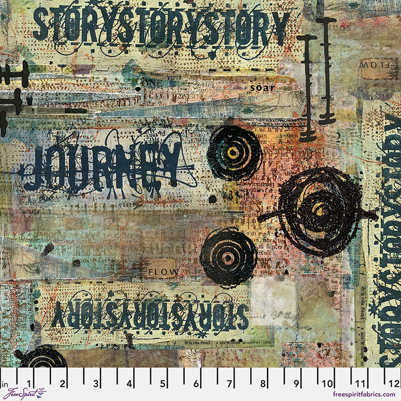 FreeSpirit Fabrics Storyboard by Seth Apter Journey PWSE001.CORNFIELD