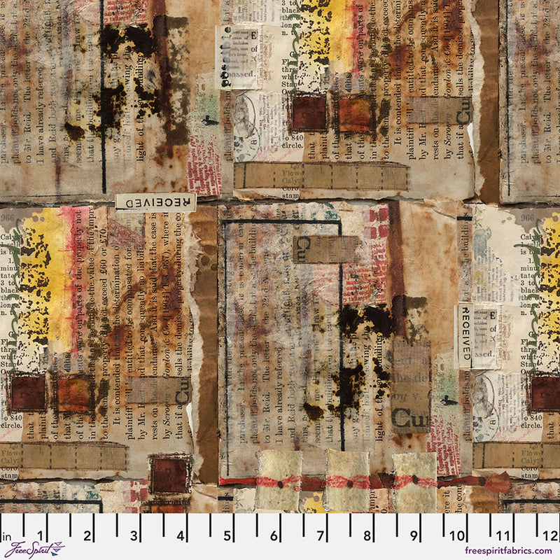 FreeSpirit Fabrics Storyboard by Seth Apter Received PWSE003.PARCHMENT