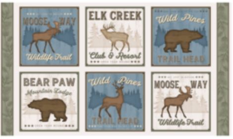 Wilmington Prints Wildlife Trail Panel 1828 82657 247