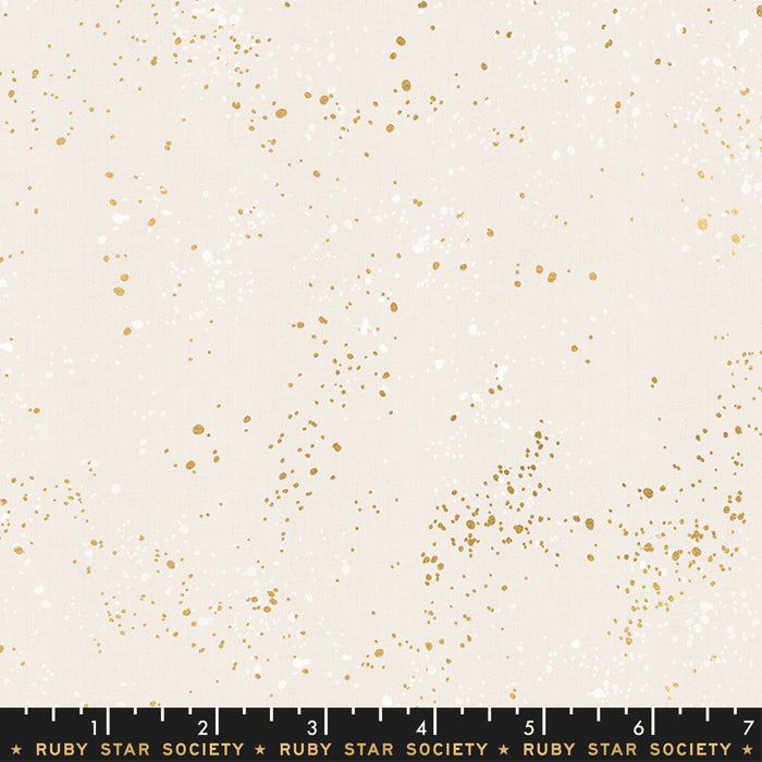 Ruby Star Society Speckled Metallic by Rashida Coleman Hale RS5027 14M White Gold