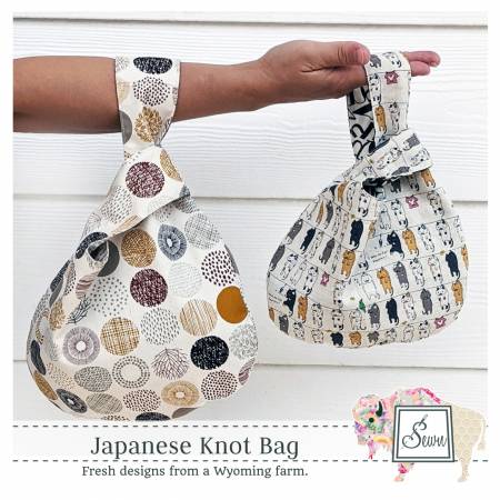 Japanese Knot Bag Pattern SITF201D