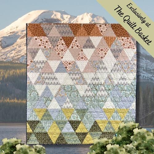 Triangle Fade-South Sister Quilt Kit