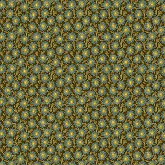 Andover Fabrics Primrose by Laundry Basket Quilts Trail Mix A 532 NT Deep Teal