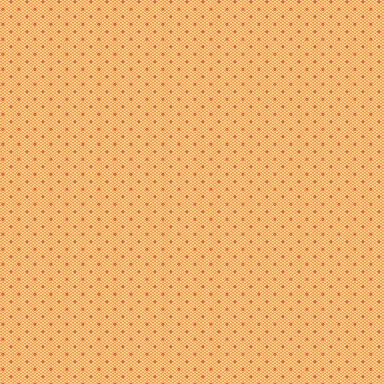 Andover Fabrics Sprinkles by Laundry Basket Quilts A-454-O1 Orange