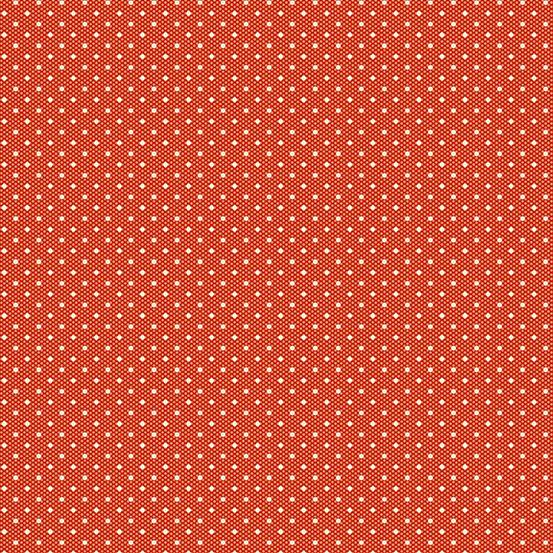 Andover Fabrics Sprinkles by Laundry Basket Quilts A-454-R Red