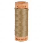 Aurifil Mako Cotton Thread 80wt 300 yds A1080-2370 Sandstone