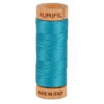 Aurifil Mako Cotton Thread 80wt 300 yds A1080-4182 Dark Turquoise