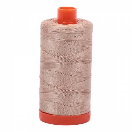 Aurifil Mako Cotton Thread Solid 50wt 1422yds MK50SC6-2314 Beige