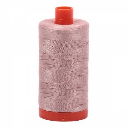Aurifil Mako Cotton Thread Solid 50wt 1422yds MK50SC6-2375 Antique Blush