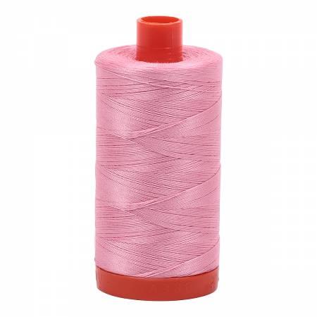 Aurifil Mako Cotton Thread Solid 50wt 1422yds MK50SC6-2425 Bright Pink