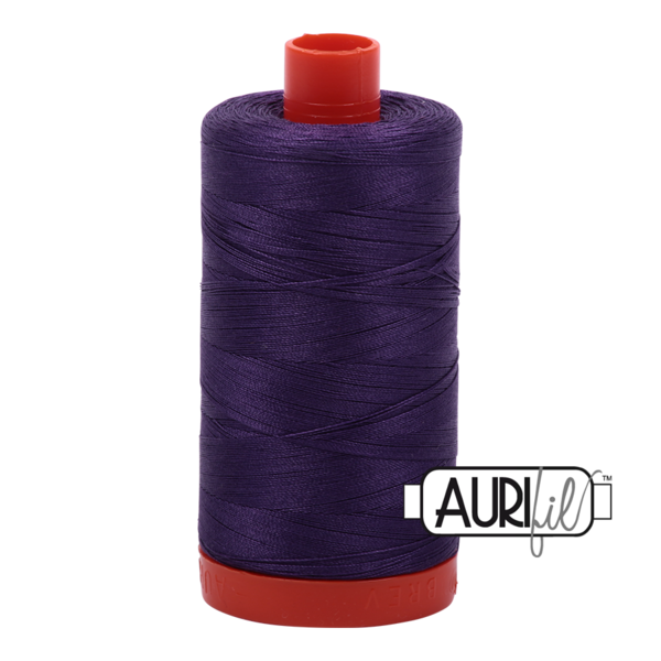 Aurifil Mako Cotton Thread Solid 50wt 1422yds MK50SC6-2582 Dark Violet