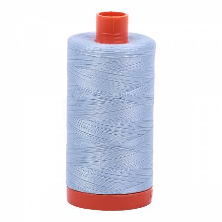Aurifil Mako Cotton Thread Solid 50wt 1422yds MK50SC6-2710 Light Robins Egg