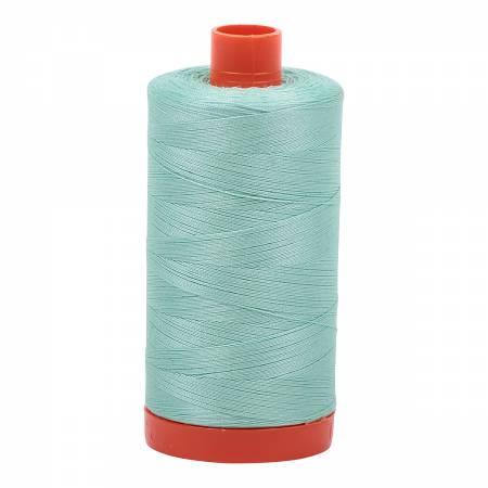 Aurifil Mako Cotton Thread Solid 50wt 1422yds MK50SC6-2835 Mint