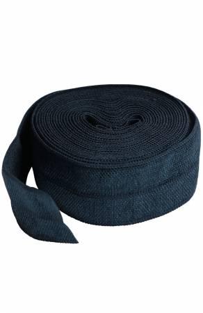 By Annie Fold-Over Elastic 3/4" x 2yds Navy SUP211-2-NVY