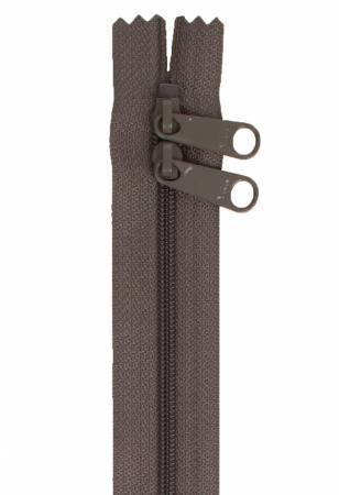 By Annie Handbag Zipper 30 inch Double Slide ZIP30-120 Slate Gray