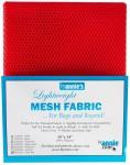 By Annie Light Weight Mesh Fabric Atomic Red 18" x 54" SUP209 Red