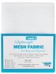 By Annie Light Weight Mesh Fabric White 18" x 54" SUP209 Wh