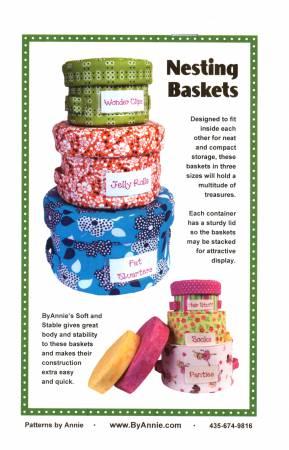 By Annie Nesting Baskets pattern PBA240