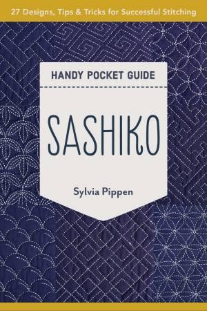 C&T Publishing Sashiko Handy Pocket Guide by Sylvia Pippen 20446