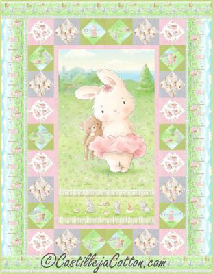 Castilleja Cotton Friendship Bunnies Quilt Pattern CJC 5313-1