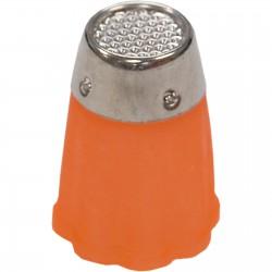 Clover Protect and Grip Thimble Small CLO6025 Orange