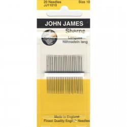 Colonial Needle Co. John James Sharps Needle Size 10 JJ110-10